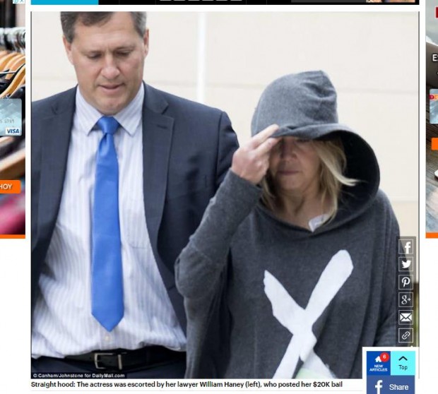 Heather Locklear paparazzis
