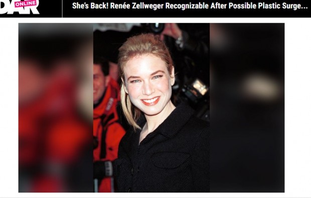 Renée Zellwegger paparazzis
