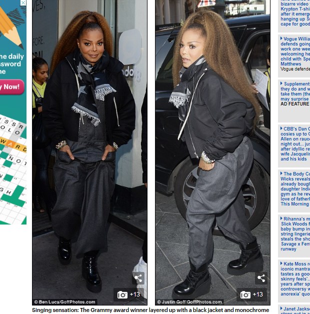 Janet Jackson bailar