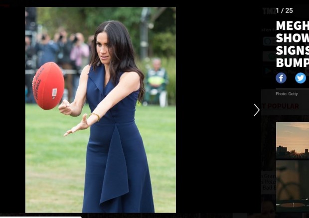 Meghan Markle embarazada paparazzis