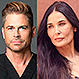 El “beso amistoso” de Rob Lowe y Demi Moore: Actores fueron captados besándose en evento