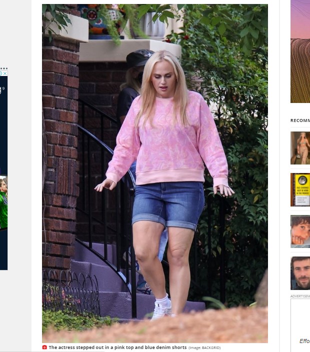 Tras 2 años sin proyectos, Rebel Wilson volvió al rodaje para la cinta "Senior Year" / Captura www.mirror.co.uk