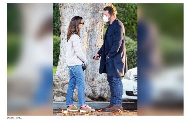 Jennifer Garner y Ben Affleck parecieron mantener una fuerte discusión / Captura radaronline.com