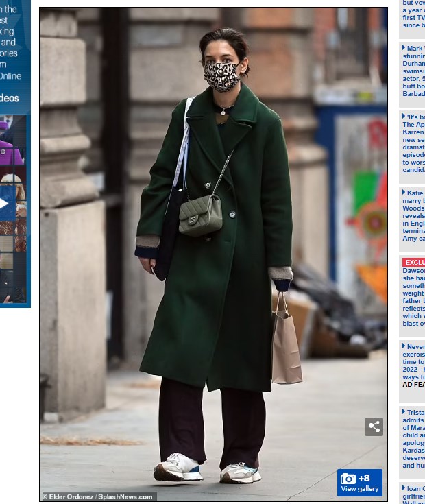 Así parece haber transcurrido los últimos días de 2021 y los primeros de 2022 / Captura www.dailymail.co.uk