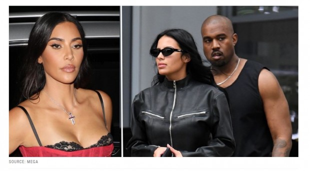 Kanye West, fotografiado con su supuesta nueva novia / Captura radaronline.com