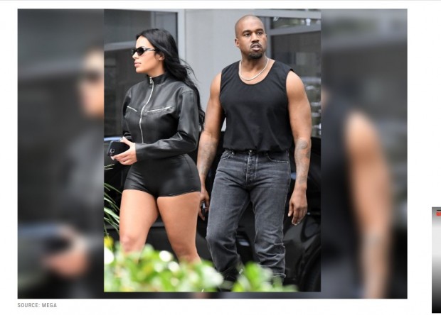 Tras finalizar el divorcio con Kim Kardashian, los paparazzi quisieron ver la reacción del rapero / Captura radaronline.com