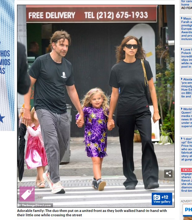 Este no es el primer registro en el que se los ve juntos / Captura www.dailymail.co.uk
