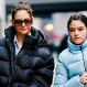 Katie Holmes y Suri Cruise volvieron a ser fotografiadas juntas después de mucho tiempo