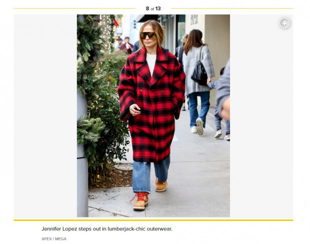 JLO lo volvió a hacer, y sorprendió a los paparazzis con este look / Captura pagesix.com