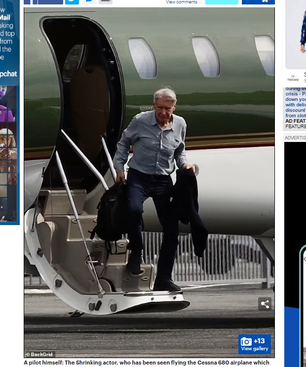 Sin embargo, se recuperó justo a tiempo y terminó salvándose como en una cinta de acción / Captura www.dailymail.co.uk