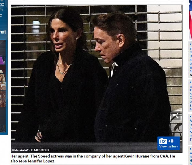 El año pasado, Bullock había decidido descansar para estar más tiempo junto a sus hijos / Captura www.dailymail.co.uk