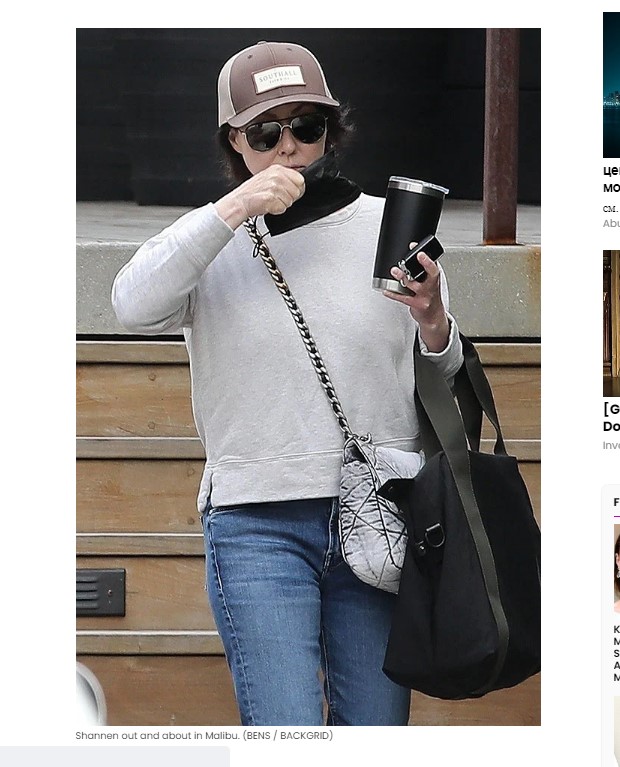 Shannen Doherty, captada por primera vez desde que solicitó el divorcio a Kurt Iswarienko / Captura hollywoodlife.com