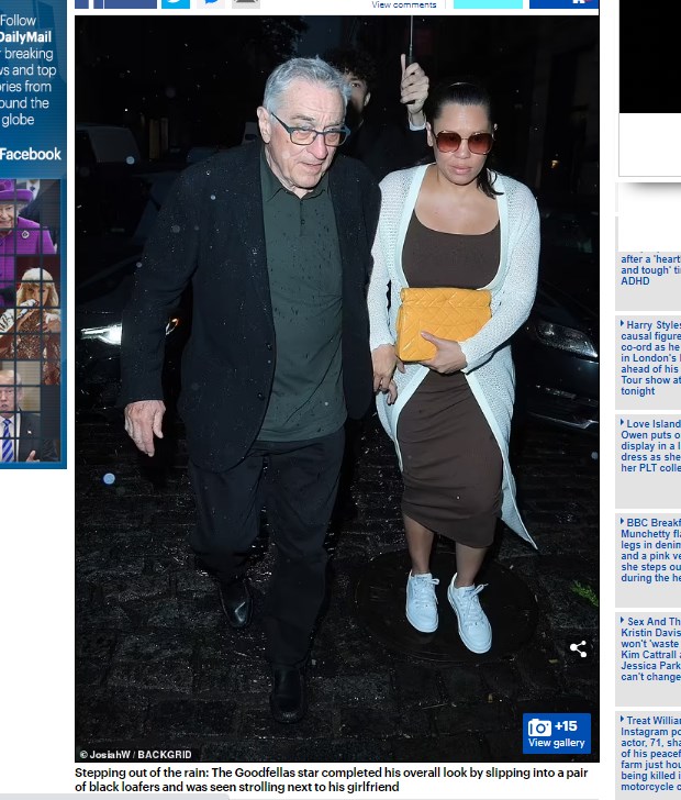 Estos registros llegan a dos meses de que, el actor, sorprendiera anunciando el nacimiento de su séptimo hijo / Captura www.dailymail.co.uk