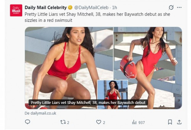 Baywatch regreso actriz