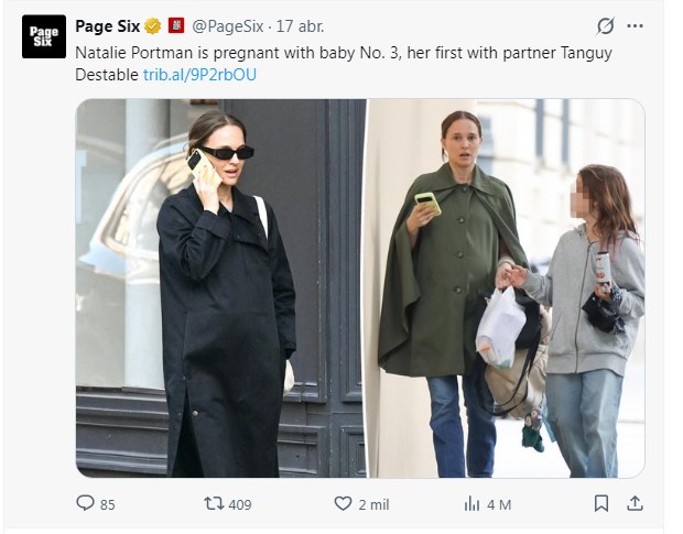 Natalie Portman embarazada