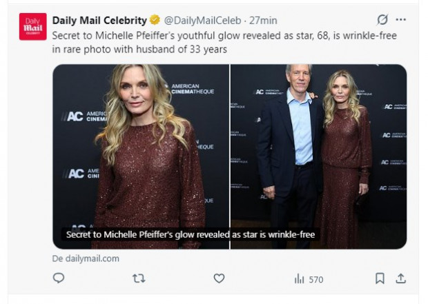 Michelle Pfeiffer paparazzis