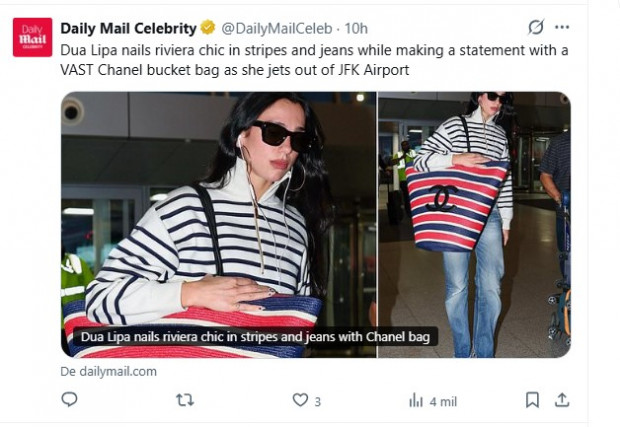 Dua Lipa paparazzis