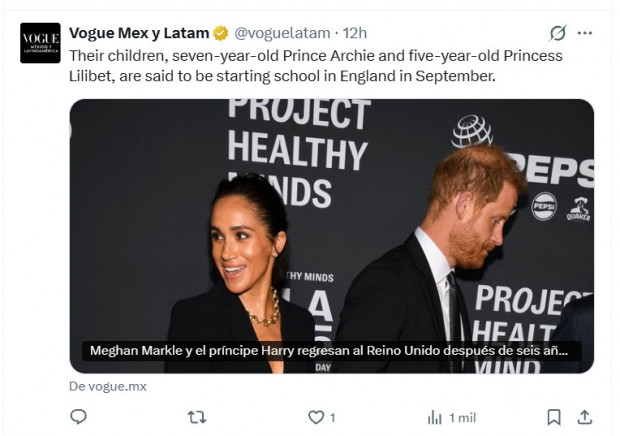 Meghan Markle y Harry