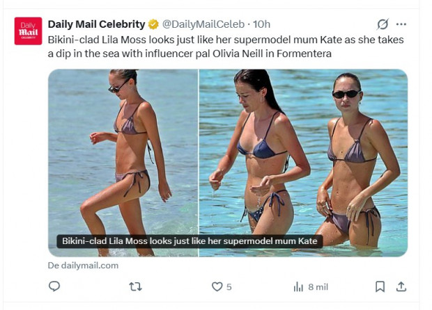 Lila Kate Moss Paparazzis