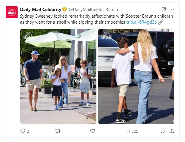 Sydney Sweeney paparazzis