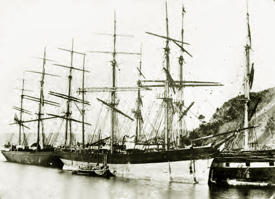 barco esqueletos