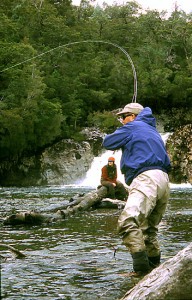 Los nudos para la pesca con mosca