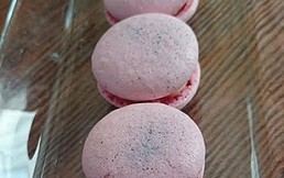 Macarrón de cherry y chocolate negro: Receta exquisita proveniente de París