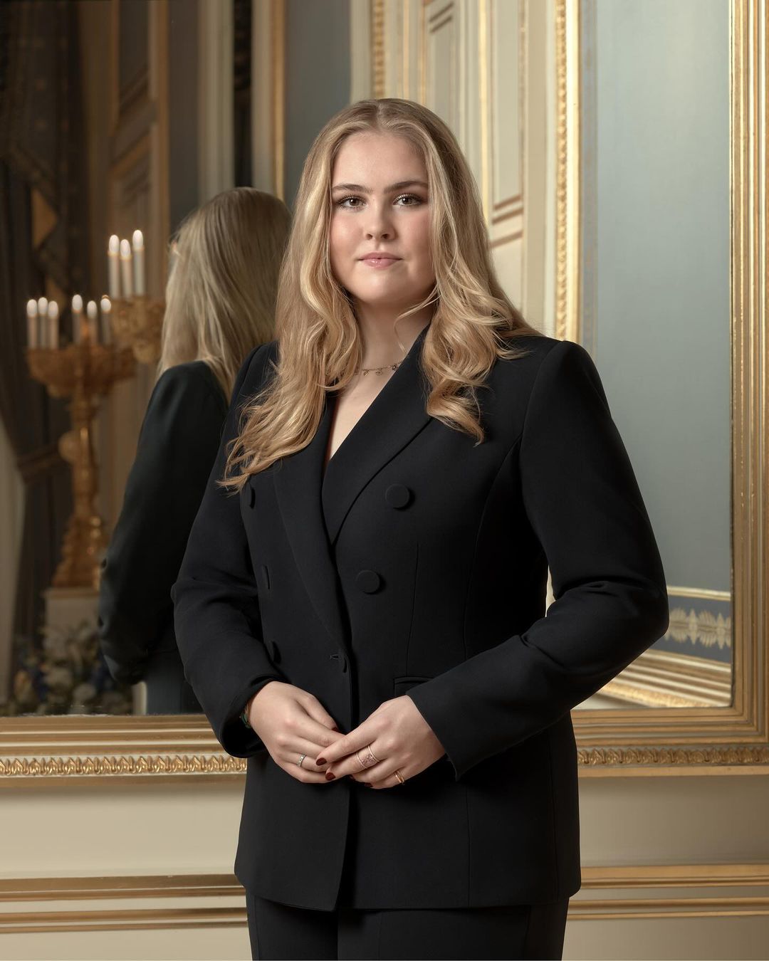 La fotografía de Amalia por su cumpleaños 20. Foto: Casa Real de Holanda (Instagram)