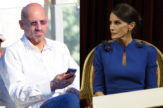 De Burgo generó un escándalo que remeció a Letizia. Foto: X