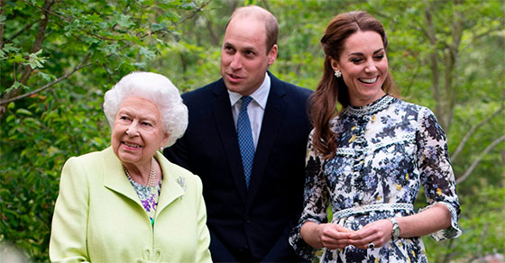 william kate isabel II