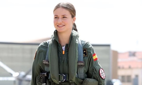 Princesa Leonor paracaidismo