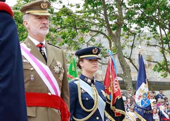 Princesa Leonor Día de las Fuerzas Armadas