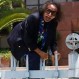 Cámaras captaron el momento en que Florcita Motuda salta la reja para hacer ingreso al Congreso