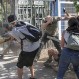 Violento enfrentamiento en Las Condes entre vecinos y manifestantes: Se dirigían a la casa de Piñera