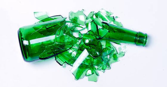 botella vidrio