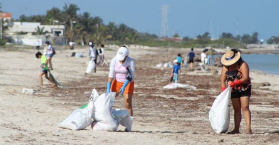 basura playa