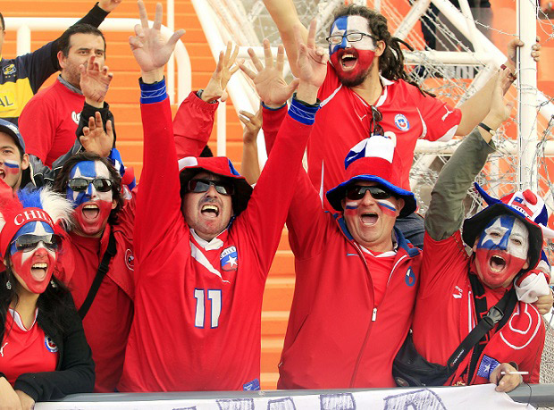 hinchas selección