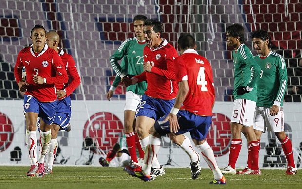 La última victoria chilena sobre el Tri fue el 4 de julio de 2011, por 2-1 en la Copa América de Argentina.