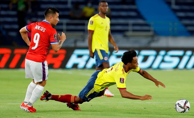 Jean Meneses anotó el descuento cuando se pensó que Chile podía lograr algo más. Al final, se salió sin nada desde Barranquilla.