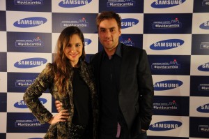 Francini Amaral y Álvaro Gómez