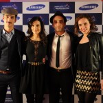 Íñigo Urrutia, Lucy Cominetti, Julio Fuentes y Nicole Pérez