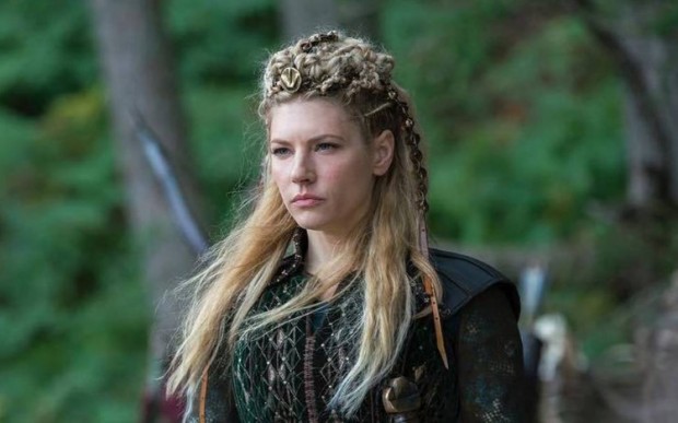 El trabajo que demandó la caracterización de "Lagertha" pareció no agradar a Katheryn Winnick / www.publimetro.com.mx