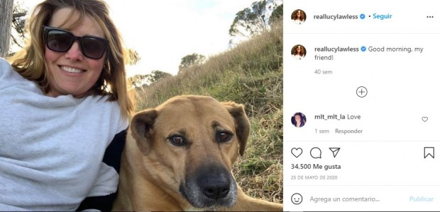 Así se ve hoy Lucy Lawless, protagonista de "Xena, La Princesa Guerrera" / www.instagram.com/reallucylawless