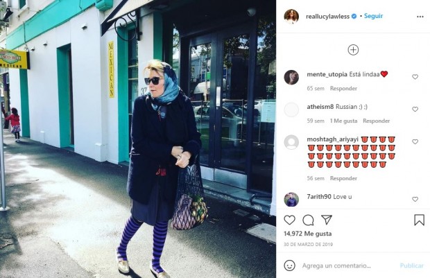Otra imagen de la actriz en la actualidad / www.instagram.com/reallucylawless