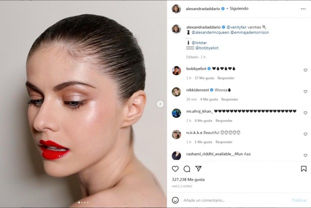 Alexandra Daddario asistió a la fiesta "Young Hollywood Party", organizada por Vanity Fair / www.instagram.com/alexandradaddario