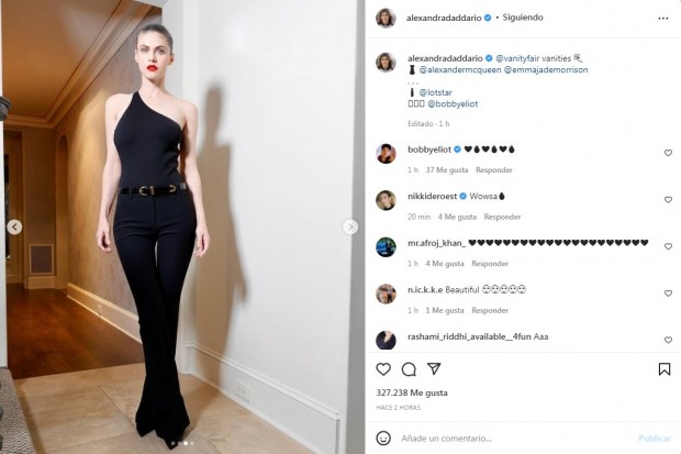 Además, Daddario recibió muchos elogios por su look / www.instagram.com/alexandradaddario