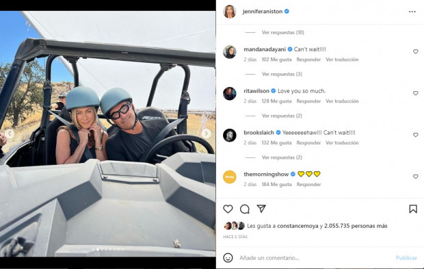 En ese sentido, la actriz publicó algunas imágenes junto al resto del elenco / www.instagram.com/jenniferaniston