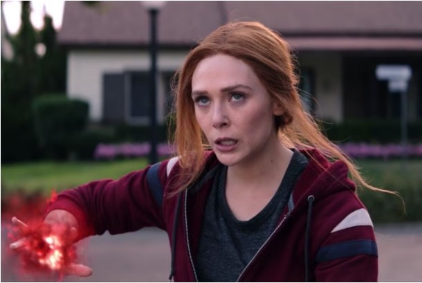 Elizabeth Olsen, como "La Bruja Escarlata" / www.latercera.com