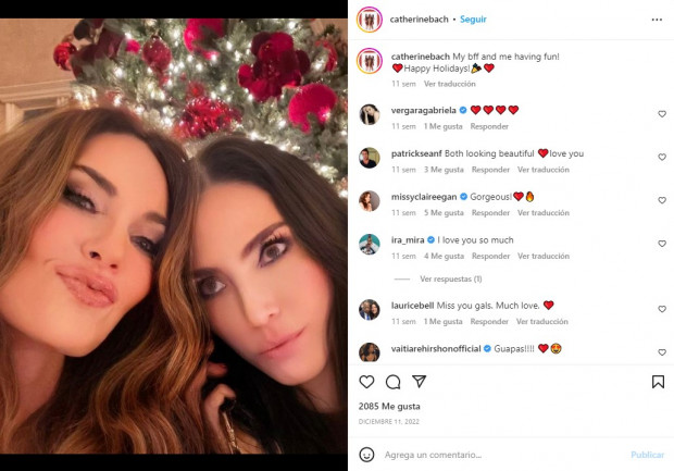 Un dato sorprendente, es que fue Bach quien eligió el icónico personaje para su vestuario / www.instagram.com/catherinebach