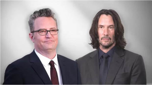 Matthew Perry destrozó a Keanu Reeves en su libro, pero luego pidió disculpas y confirmó que hará una corrección / www.infobae.com